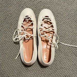 Hand craft horse leather flats